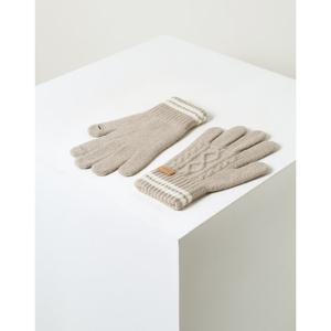 남성 케이블 핑거리스 니트 장갑 HZGV4F104I2