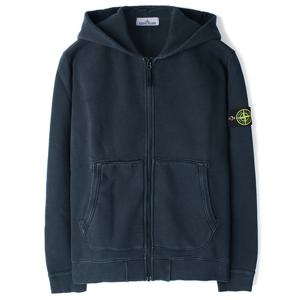 24FW 스톤 워싱 후드 풀집업 네이비 811563341 V0120