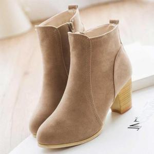 여성 앵클 부츠 봄패션 미팅 소개팅 패션 구두 베이지