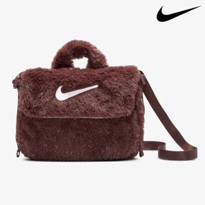 나이키 초등학생 여아 인조 퍼 크로스백 FZ1329-231