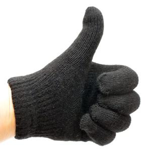 북극곰 요술장갑 이중 블랙