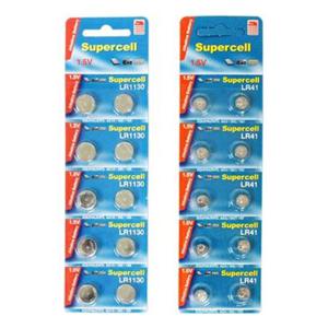 슈퍼셀 알카라인 건전지 1.5V LR 동전건전지 배터리