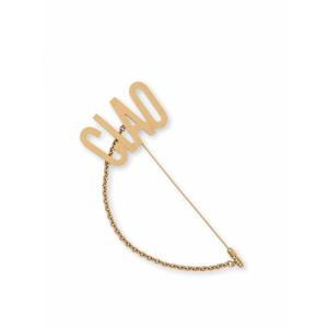 [MOSCHINO] 라프리마 여성 브로치 918184020607 골드 /8