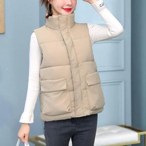 여자패딩조끼 스몰 사이즈 겨울 캐주얼 베스트 코디