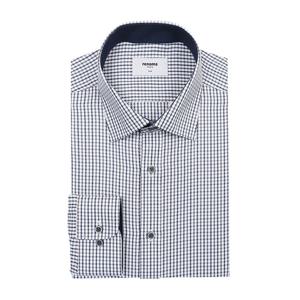 [레노마(셔츠)]신상품 깅엄체크 슬림핏긴소매RNFSL0135BU