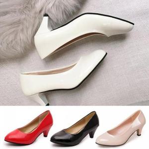 면접 하이힐 P998-1 6.0cm 여성구두 에나멜 펌프스