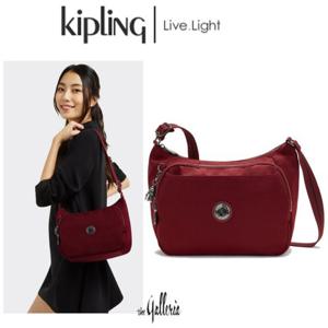 [키플링]크로스백 카이 엘리베이티드 와인 KLCBS15 EVWI