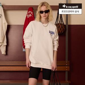 [르꼬끄공식] 유니 그래픽 루즈핏 맨투맨 (QQ123LFS18)