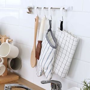 홈리빙 사무실 무타공 다용도 후크행거 7EA LH140