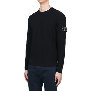 [스톤아일랜드] 와펜 패치 울 니트 (8115553C2 A0029)