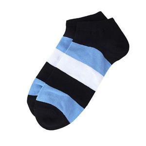 남성용 굵은링글 발목양말 남자양말 블루1켤레