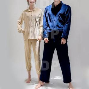 [예스][고급원단]미야오 음각로고 남녀 파자마 2종택1YSWNA901YSMNA901