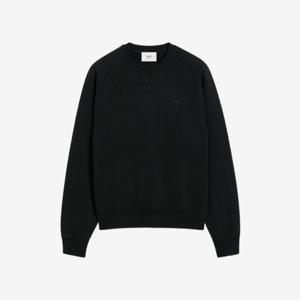 아미 꾀흐 맨투맨 블랙 공용 USW040 JE0091 001