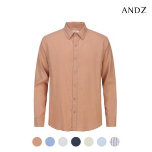 [앤드지][앤드지] 릴렉스 린넨 긴팔 셔츠_BZD2WC1101