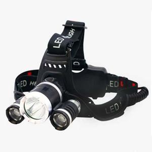 EDISON301 충전식 3구 헤드랜턴 캠핑 등산 용