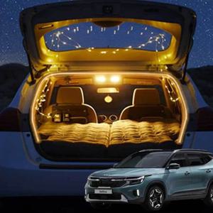 더뉴셀토스 차박 식빵등 LED 트렁크 조명 감성무드