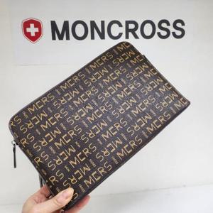 몽크로스 DP01 몽크로스로고 자가드클러치백 MK90713