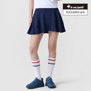 [르꼬끄공식] 여성 피케 플레어 스커트(레깅스내장) (QQ122TSK33)