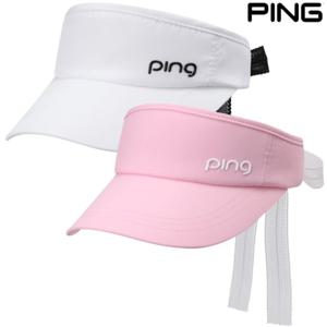 골프양말증정_PBS 여성 뒷리본 썬바이저 121E1CP052