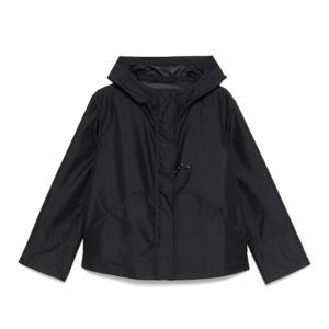 페이 네이비 블루 프론트 프레스-스터드 집업 파카 NAW12503240