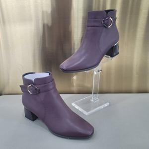 [무크]무크 여성정장, 캐쥬얼 322611 자주색 5cm 앵글부츠_DG