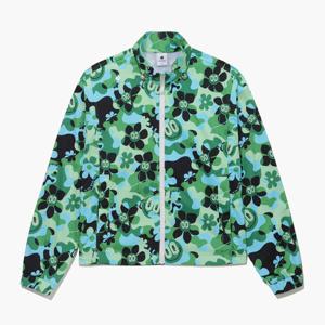 [르꼬끄골프] 여성 패턴 풀집업 하이넥 우븐 점퍼 (GQ122LBL22)