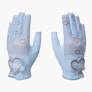 [르꼬끄골프] 여성 매쉬 믹스 네일컷 양손 장갑 (GQ122LGL31)