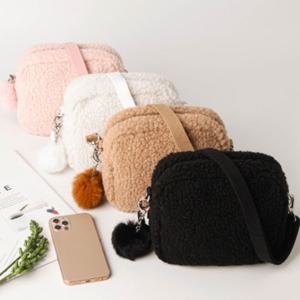 신상 겨울 핸드백 가방 미니 양털 여자 인기 숄더백