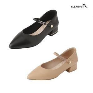 [엘칸토(여성화)]여성 2WAY 큐션 펌프스 LCWD32U513 (블랙,베이지)