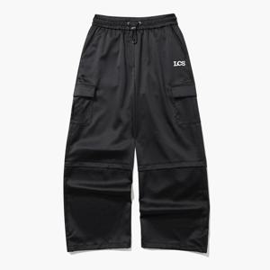 [르꼬끄공식] 여성 새틴 와이드 카고 팬츠 (QQ122OPT21)