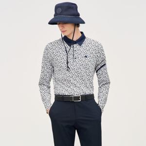 [링스] [25SS] 로고 패턴 카라 티셔츠 L11E1TO305_NA