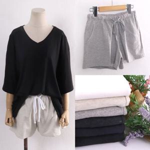 빅사이즈 데일리 쮸리 반바지 DIN0390R 트레이닝