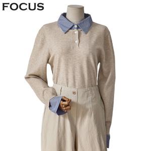 [포커스]셔츠카라 배색 니트_FS5A7KT0014