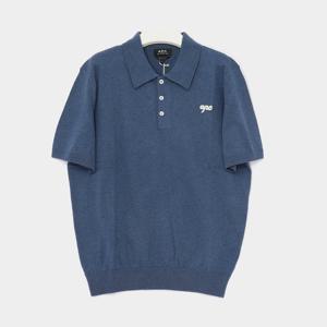 아페세 25SS APC뉴로고 니트 남성 PK티셔츠 COGDK H23393 IAC