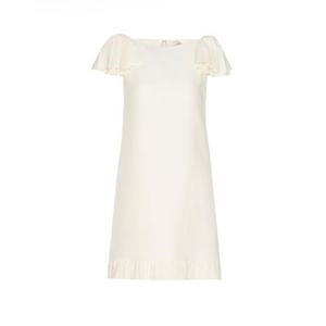 발렌티노 가라바니 미디 원피스 VAEQ01CF A03 White