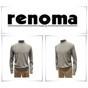 [레노마캐주얼][F/W필수아이템]만능코디 깔끔하고 단정한 그레이 반목폴라니트 RRCIKT DR4470