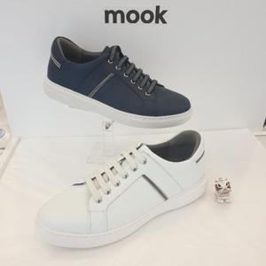 무크 세이브존01 남성 베이직 밴드끈 스니커즈 47-2304-10