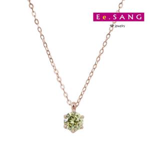 14k 8월 탄생석 앤나 페리도트 목걸이 14k목걸이