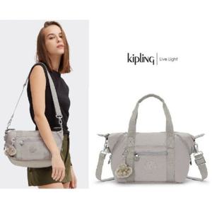 [키플링]키플링 10리터 토트 숄더 크로스백 아트미니 그레이 그리스  KPABT01 GRGR