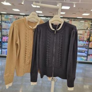 라티움 HC34 봄.가을 앞두줄프릴느낌집업형가디건 T2513Cd07