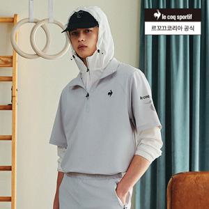 [르꼬끄공식] 유니 트리코트 루즈핏 아노락 반팔 자켓 (QQ123EJK32)