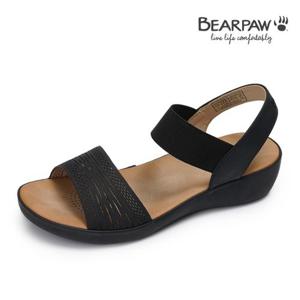 베어파우 여성 HILTON IV 쿠션 밴딩 샌들 (K2784001RB-W-GSGR)