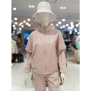 [파리게이츠] 25SS여성 소매 탈착 패커블 레인 후드점퍼 (521E5JR185PK)