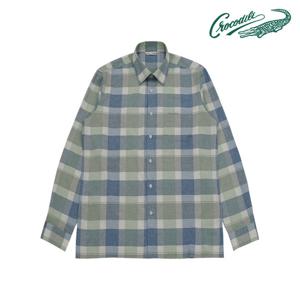 린넨 체크 긴팔 남방 CDAABWS1413