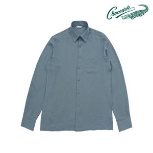 [크로커다일] 강연 솔리드 긴팔 남방 CDAABWS9413