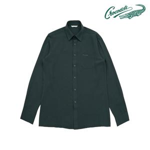 [크로커다일] 솔리드 써커 긴팔 남방 CDAABWS9416