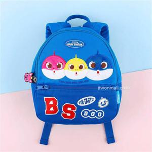 핑크퐁 아기상어 싱잉 미아방지 배낭-블루