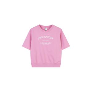 [폴햄] 여 쿨테리 그래픽 크롭 반팔 맨투맨 PHF2TS2000