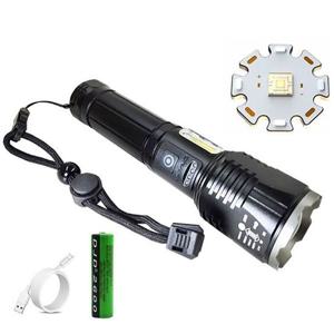 LED 서치라이트 충전식 야외 줌 서치 라이트 손전등