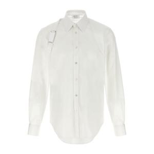 알렉산더맥퀸 코튼 포플린 하네스 디테일 셔츠 828170QNAAB 900